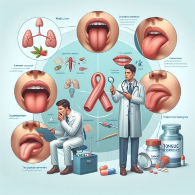Почему немеет кончик языка: причины, диагностика и лечение