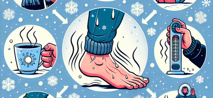 Почему ноги остаются холодными: причины и способы согрева зимой