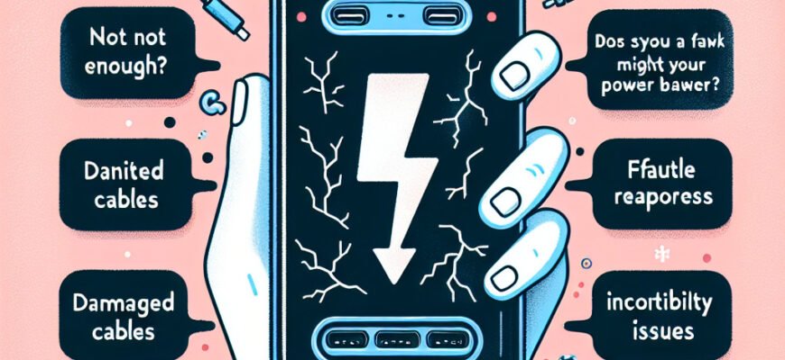 Почему повербанк не заряжает iPhone через Type-C: основные причины