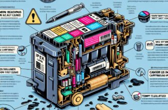 Почему протекает картридж: основные причины и способы устранения