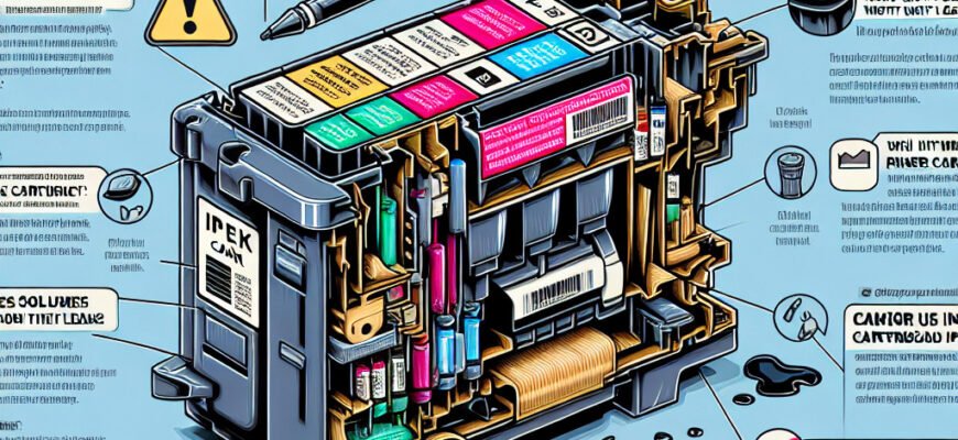 Почему протекает картридж: основные причины и способы устранения