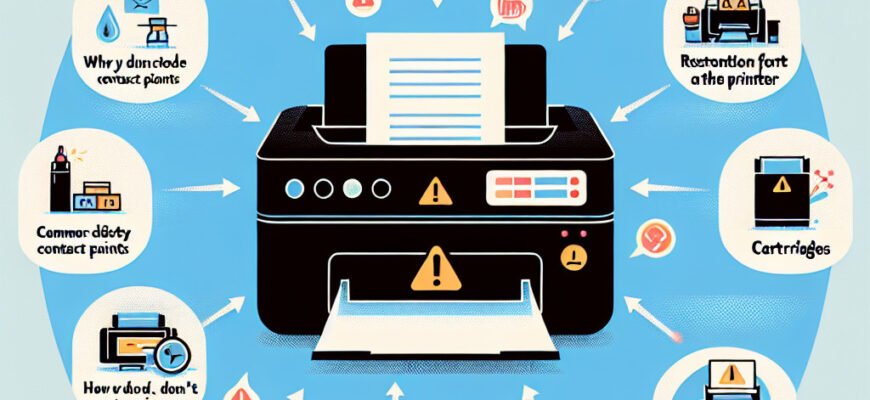 Почему принтер не видит картридж: основные причины и решения Почему принтер не видит картридж: основные причины и решения