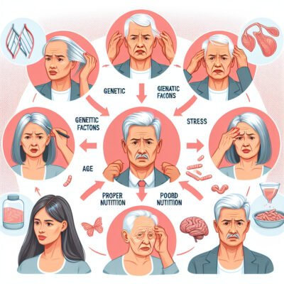 Почему седеют волосы: основные причины и как замедлить процесс