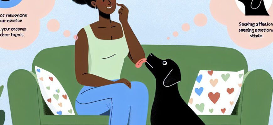 Почему собака лижет хозяина: главные причины и их значение