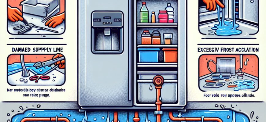 Почему течет холодильник снизу: главные причины и их устранение