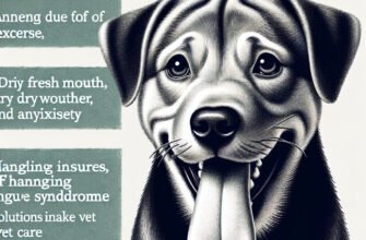 Почему у кобеля высовывается язык: основные причины и решения