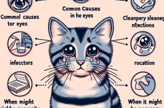 Почему у кошки слезятся глаза: основные причины и советы по уходу