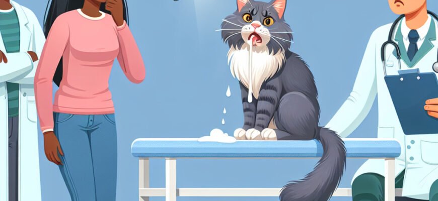 Почему у вашего кота текут слюни: основные причины и решения