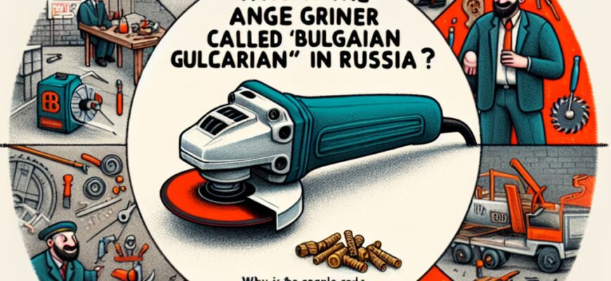 Почему угловая шлифмашина получила название болгарка в России?