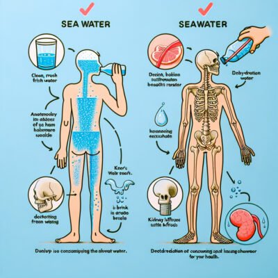 Почему употребление морской воды опасно для вашего здоровья?