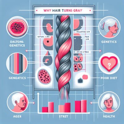 Почему волосы седеют: основные причины потери естественного цвета