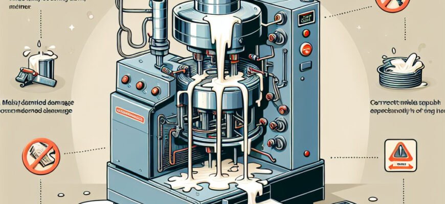 Почему из сепаратора вытекает молоко: основные причины и решения
