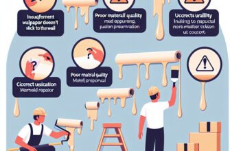 Почему жидкие обои не держатся на стене: основные причины и решения