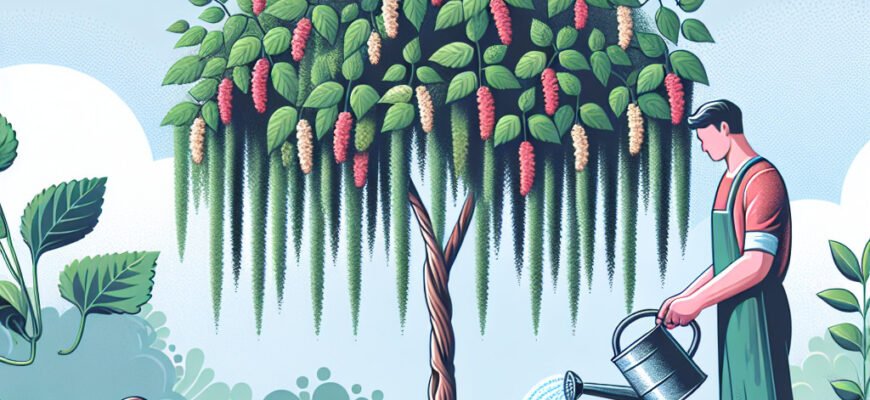 Посадка та догляд за плакучою шовковицею: поради та секрети успіху Посадка та догляд за плакучою шовковицею: поради та секрети успіху