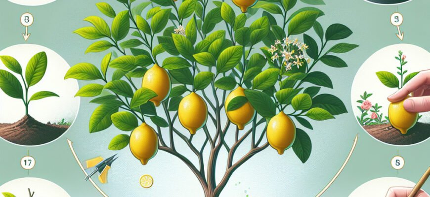 Професійний догляд за лимоном у домашніх умовах: секрети успіху