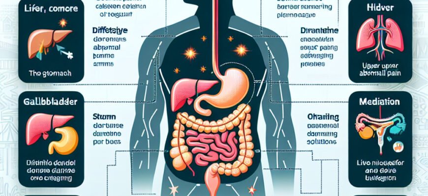 Причины болей в верхней части живота: основные факторы и решения