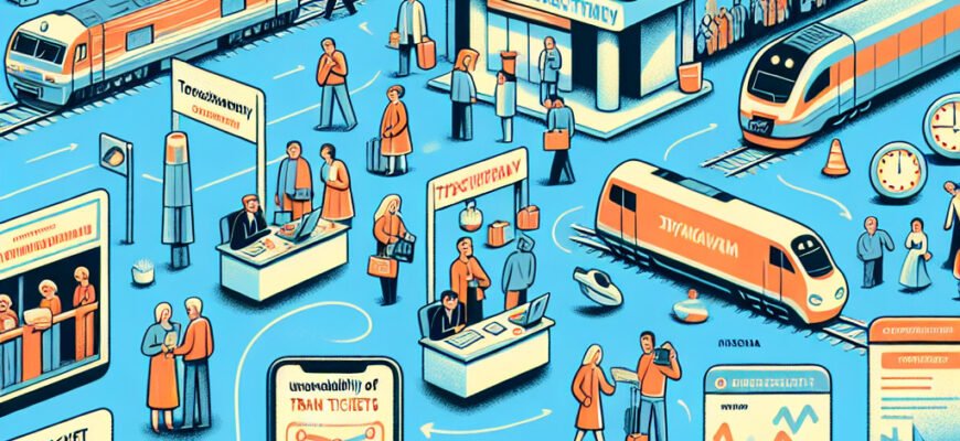 Причины отсутствия билетов на поезд Трускавец – Днепр: Как решить?