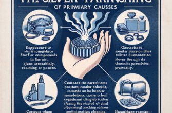 Причины почернения серебра: основные факторы и как с этим бороться