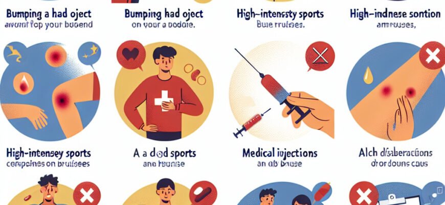 Причины появления синяков на теле: как понять их происхождение?