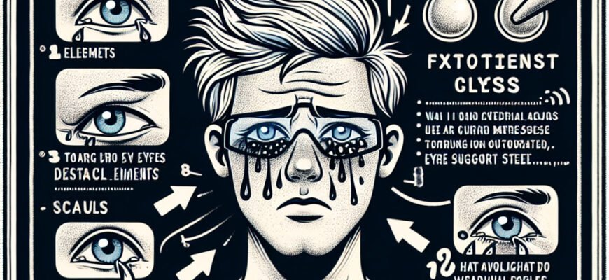 Причины слезотечения на улице: как избежать раздражения глаз Причины слезотечения на улице: как избежать раздражения глаз