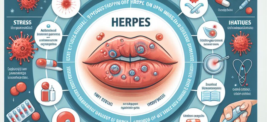 Причины возникновения герпеса на губах и эффективные методы борьбы