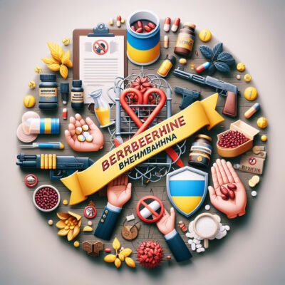 Причины запрета берберина в Украине: безопасность и здоровье населения Причины запрета берберина в Украине: безопасность и здоровье населения