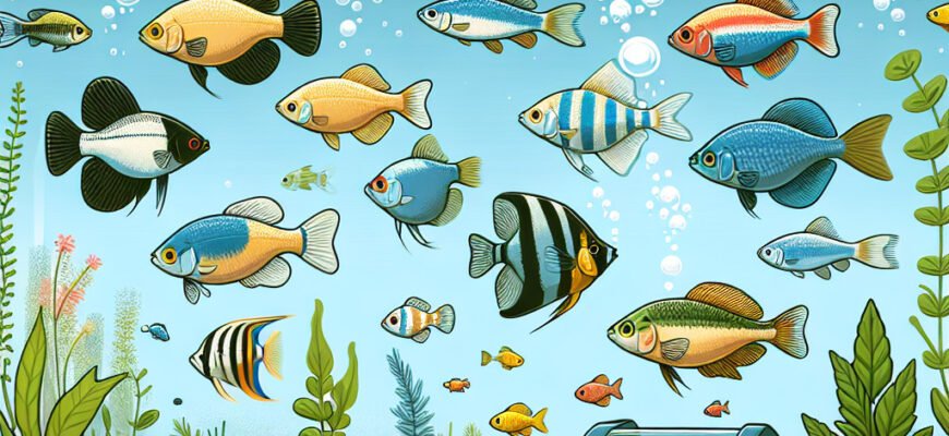 Причини, чому акваріумні риби плавають біля поверхні води