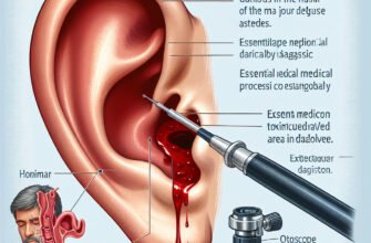 Причини, чому з вуха тече кров: основні фактори та діагностика