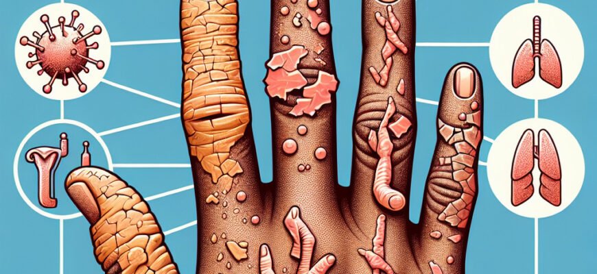 Причини лущення шкіри на пальцях рук: основні фактори та рішення Причини лущення шкіри на пальцях рук: основні фактори та рішення