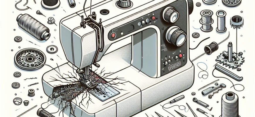Причини обриву нитки в швейній машині та як їх усунути ефективно
