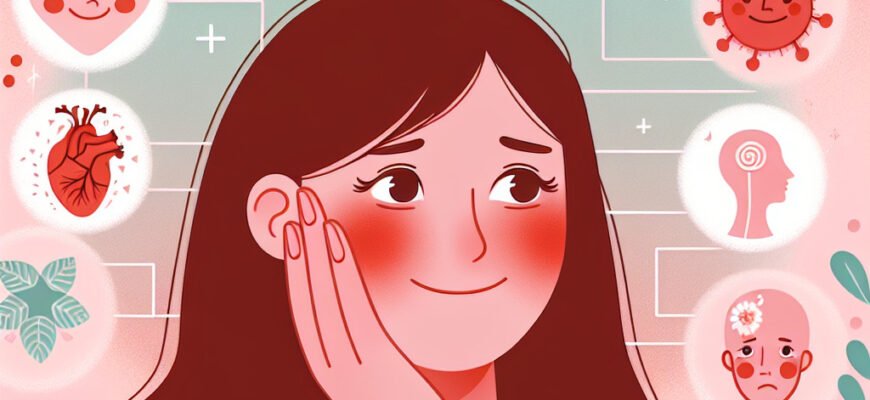 Причини почервоніння щок у дорослих: від емоцій до здоров’я