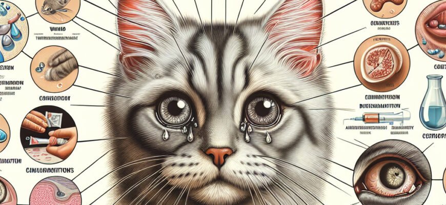 Причини сльозливості очей у кота: як діагностувати та лікувати?