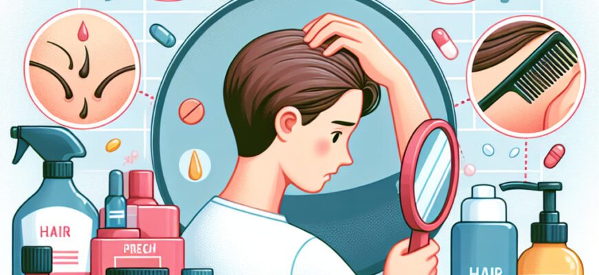 Причини свербіння шкіри голови та випадіння волосся: пошук рішень