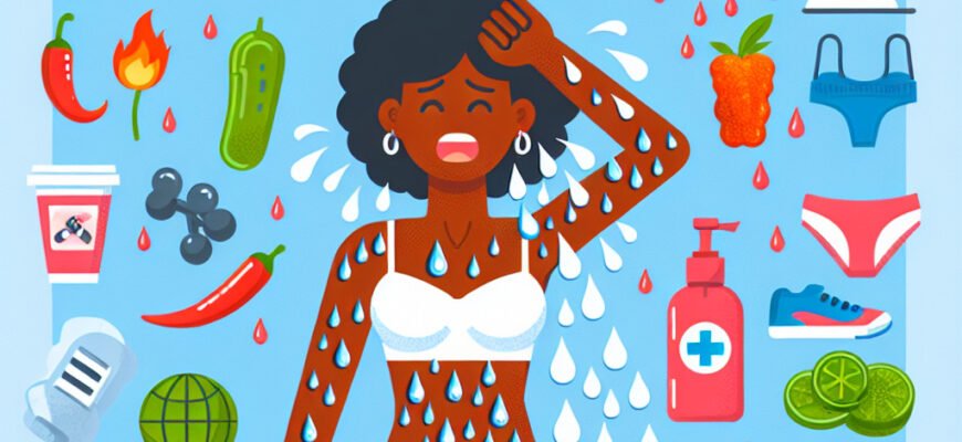 Причини сильного потіння: основні фактори та способи вирішення проблеми Причини сильного потіння: основні фактори та способи вирішення проблеми