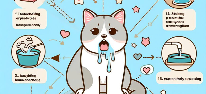 Причини та лікування: чому у кота активно тече слина