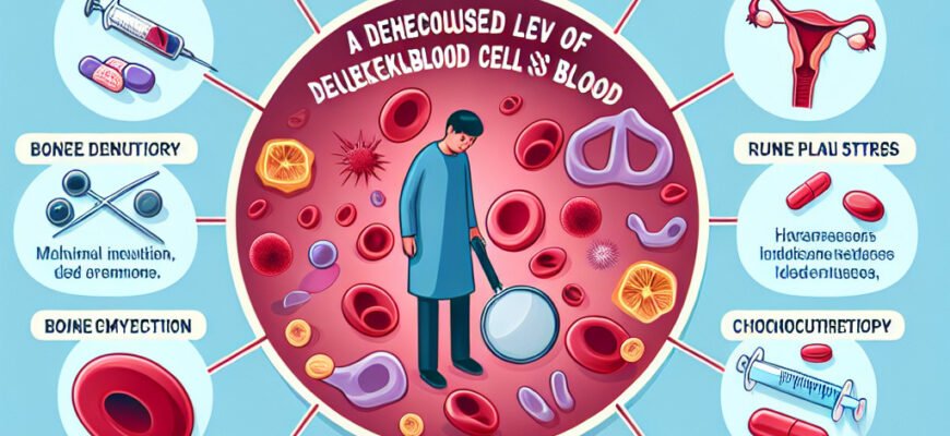 Причини зниження рівня лейкоцитів у крові: основні фактори ризику