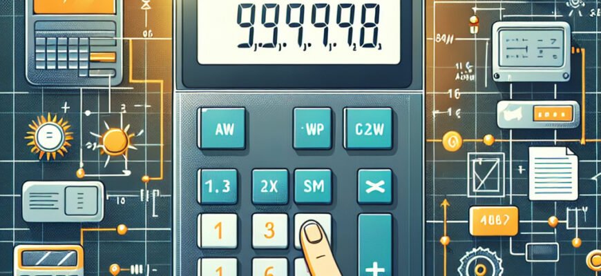 Расчёт: Сколько Ватт в 1 Ампере? Онлайн Калькулятор для Расчётов