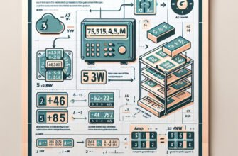 Расчет: Сколько Ампер на 5 кВт? Узнайте Точные Значения и Формулы