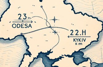 Расстояние от Одессы до Киева: Сколько километров между городами?