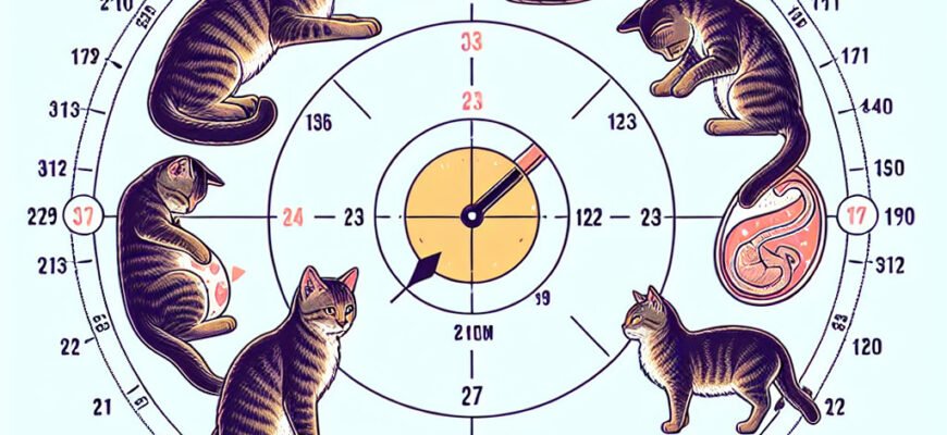 Сколько длится беременность у кошек: важные этапы и сроки ожидания
