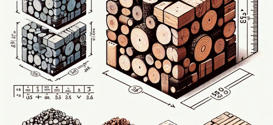 Сколько дров в одном кубе: подробный расчет и рекомендации