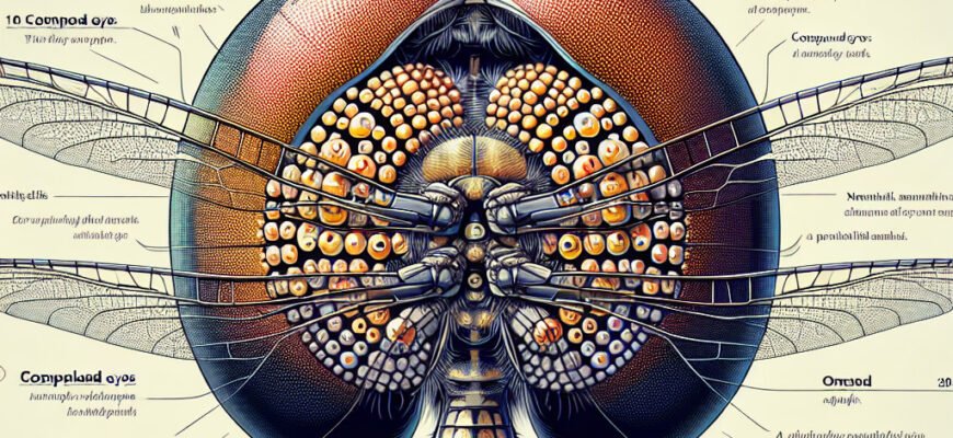 Сколько глаз у стрекозы: удивительные факты о зрении насекомых