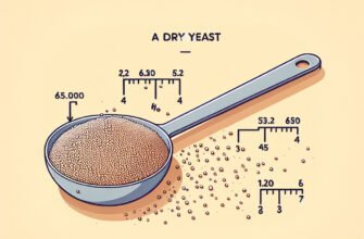Сколько граммов сухих дрожжей помещается в одну чайную ложку?
