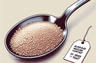 Сколько граммов сухих дрожжей содержится в столовой ложке?