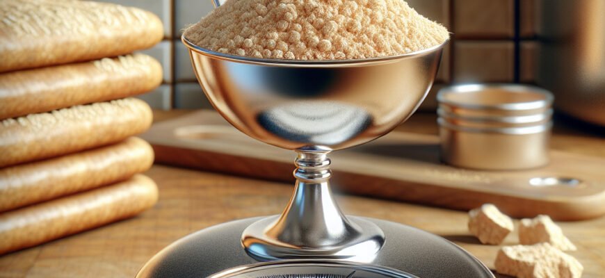 Сколько граммов сухих дрожжей вмещает чайная ложка: точные данные