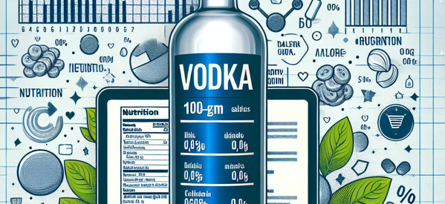 Сколько калорий содержится в 100 граммах водки: полный обзор