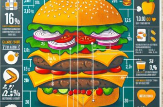 Сколько калорий в дабл чизбургере: подробный обзор и советы диетологов