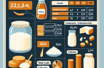 Сколько калорий в домашнем твороге: подробный анализ и таблица БЖУ