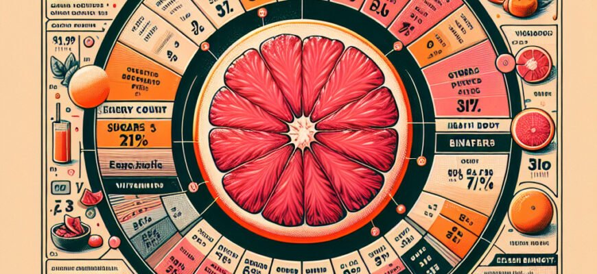 Сколько калорий в грейпфруте: польза и энергетическая ценность фрукта