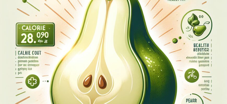 Сколько калорий в груше: подсчет калорийности и полезные свойства Сколько калорий в груше: подсчет калорийности и полезные свойства